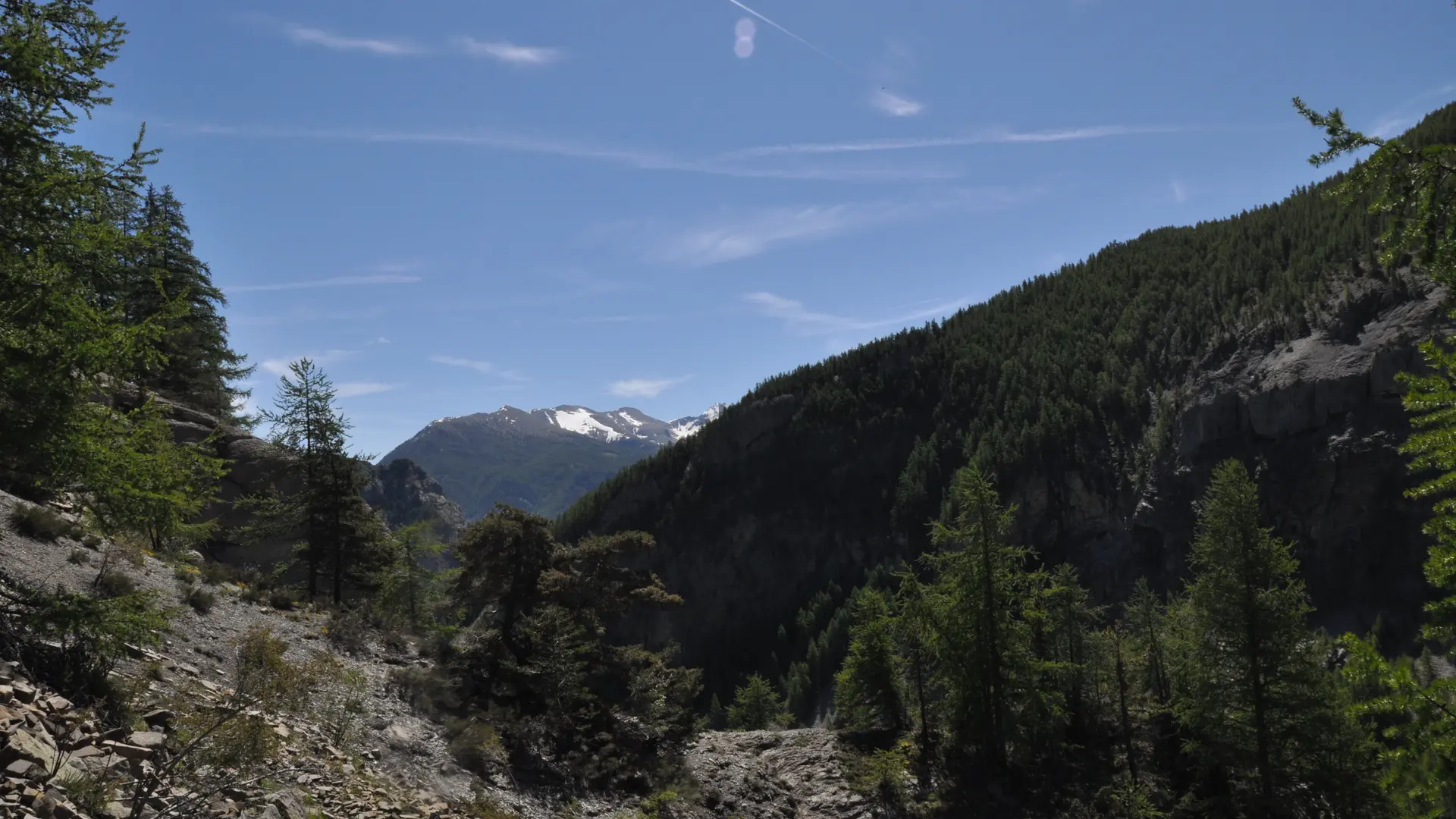 chemin de randonnée Amountagna Villars Colmars
