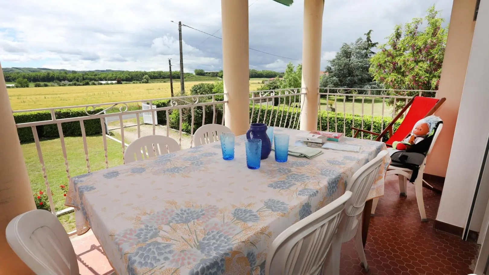 terrasse coté sud