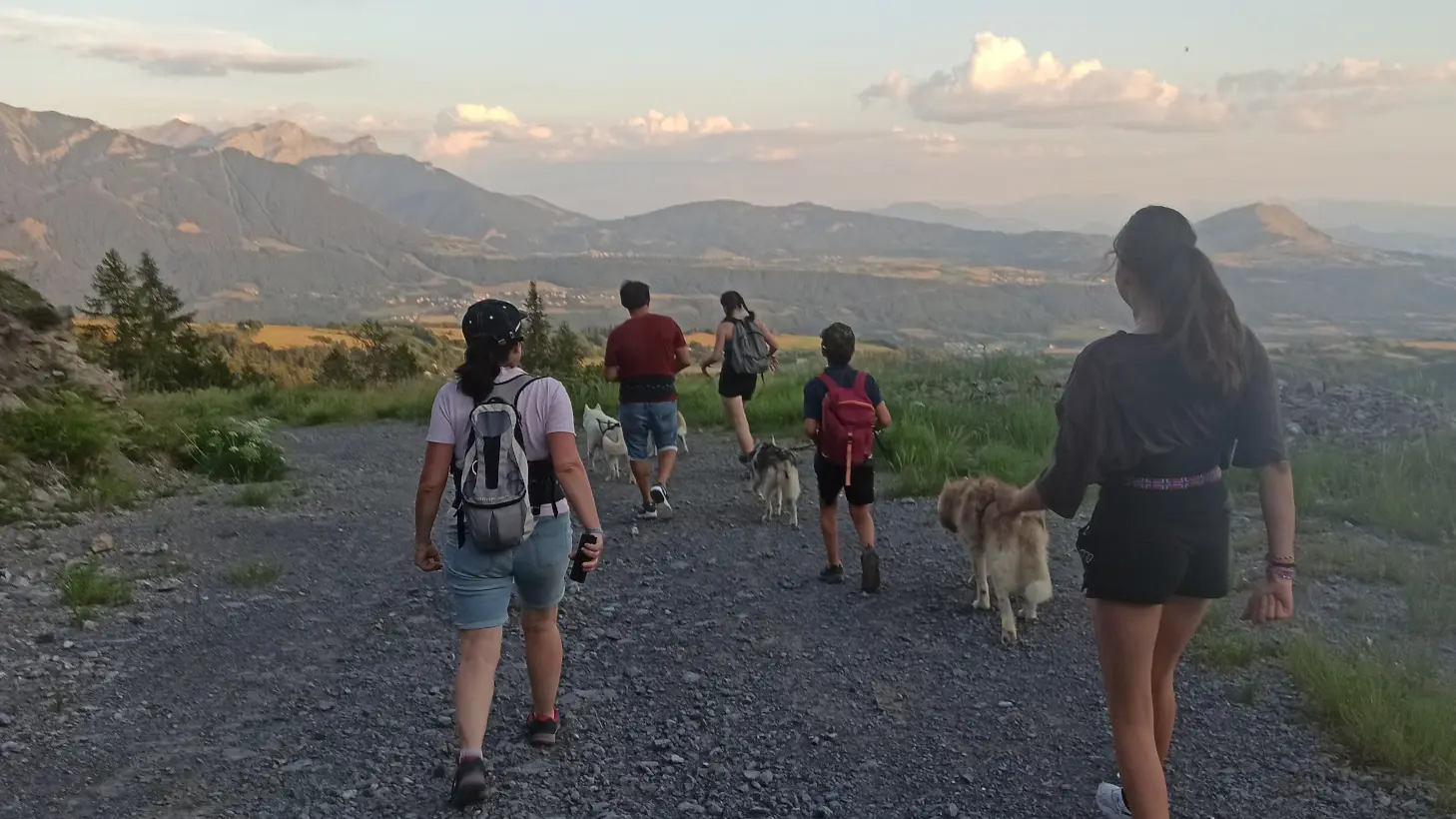 Cani-rando à Ancelle avec Travel Dog