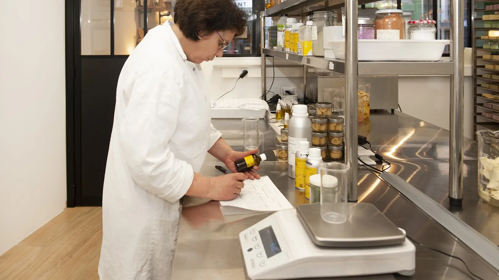 La pesée des Ingrédients