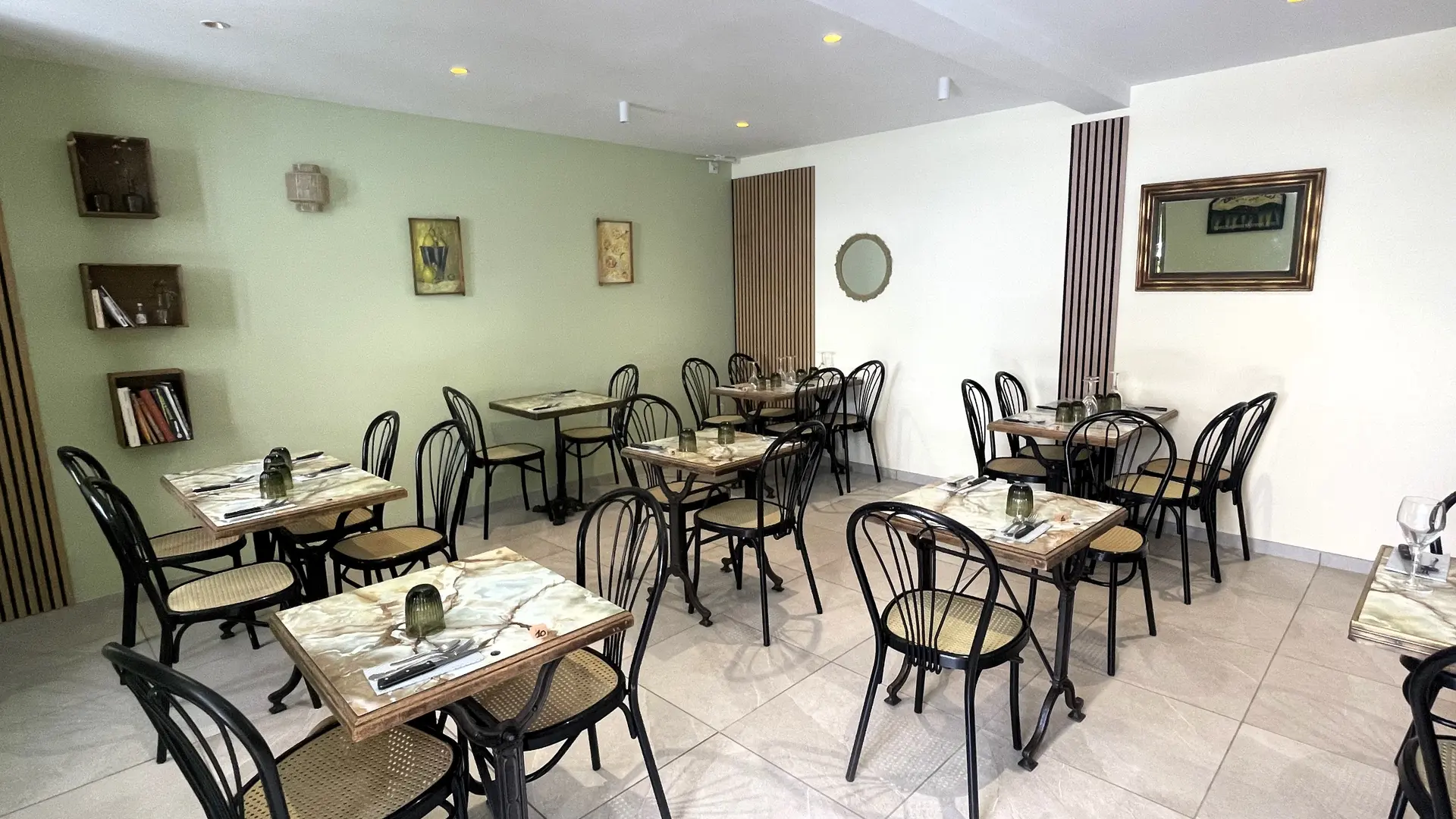 La salle de restauration