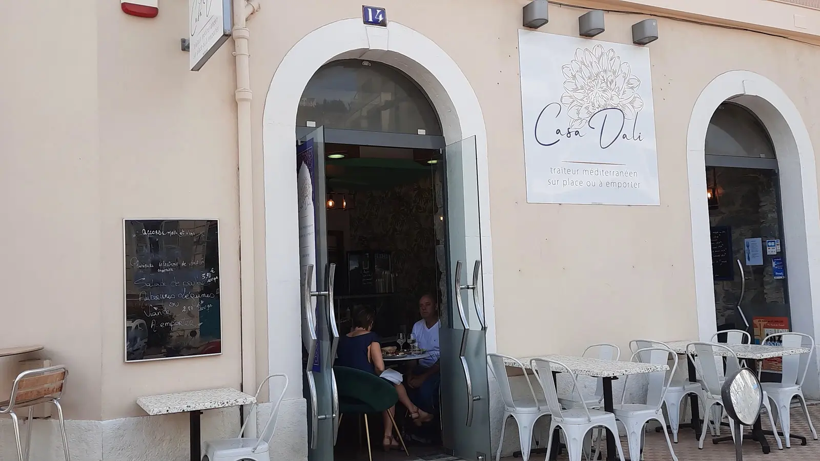 Terrasse du restaurant