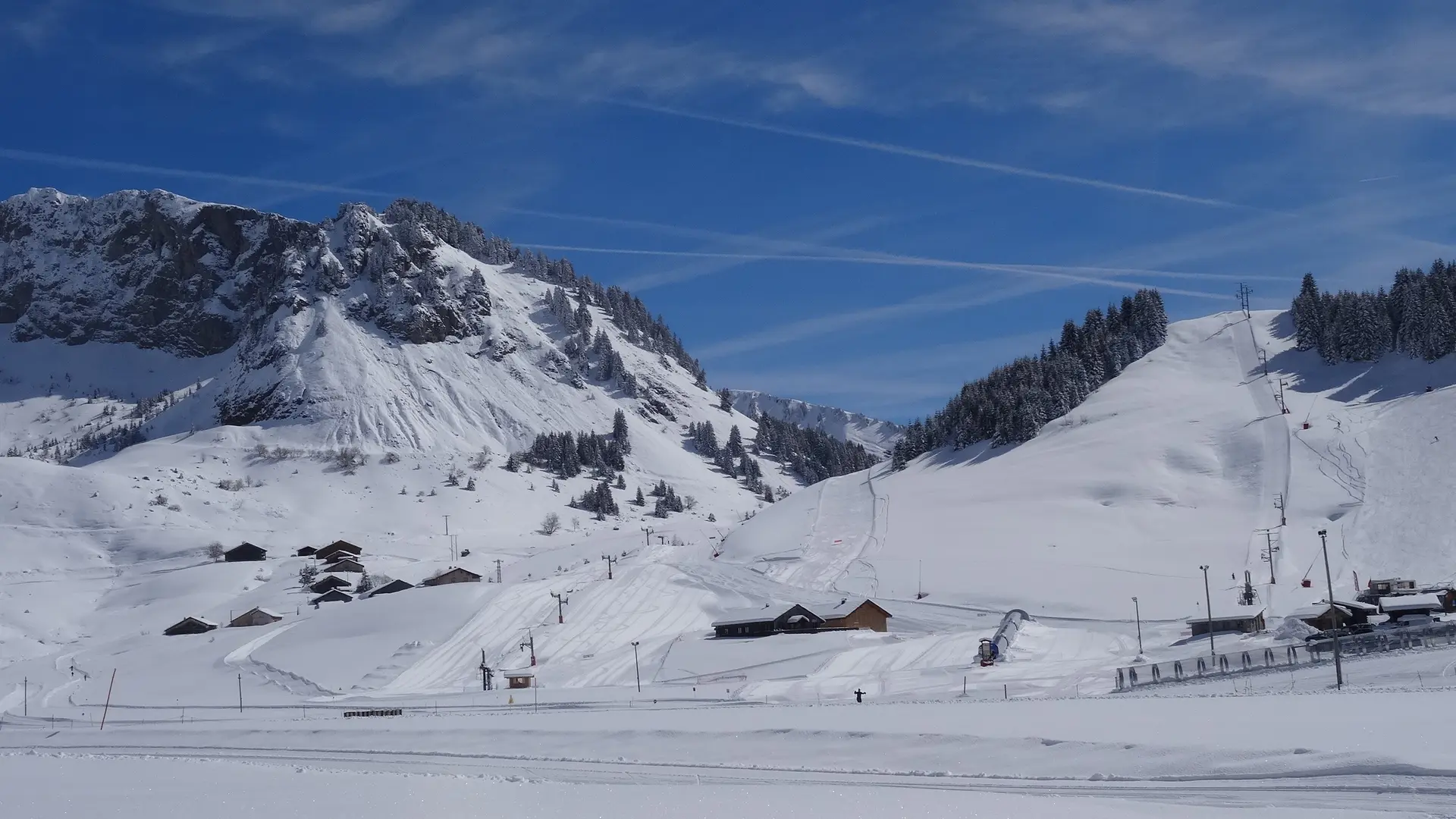 Plateau de Sommand en hiver