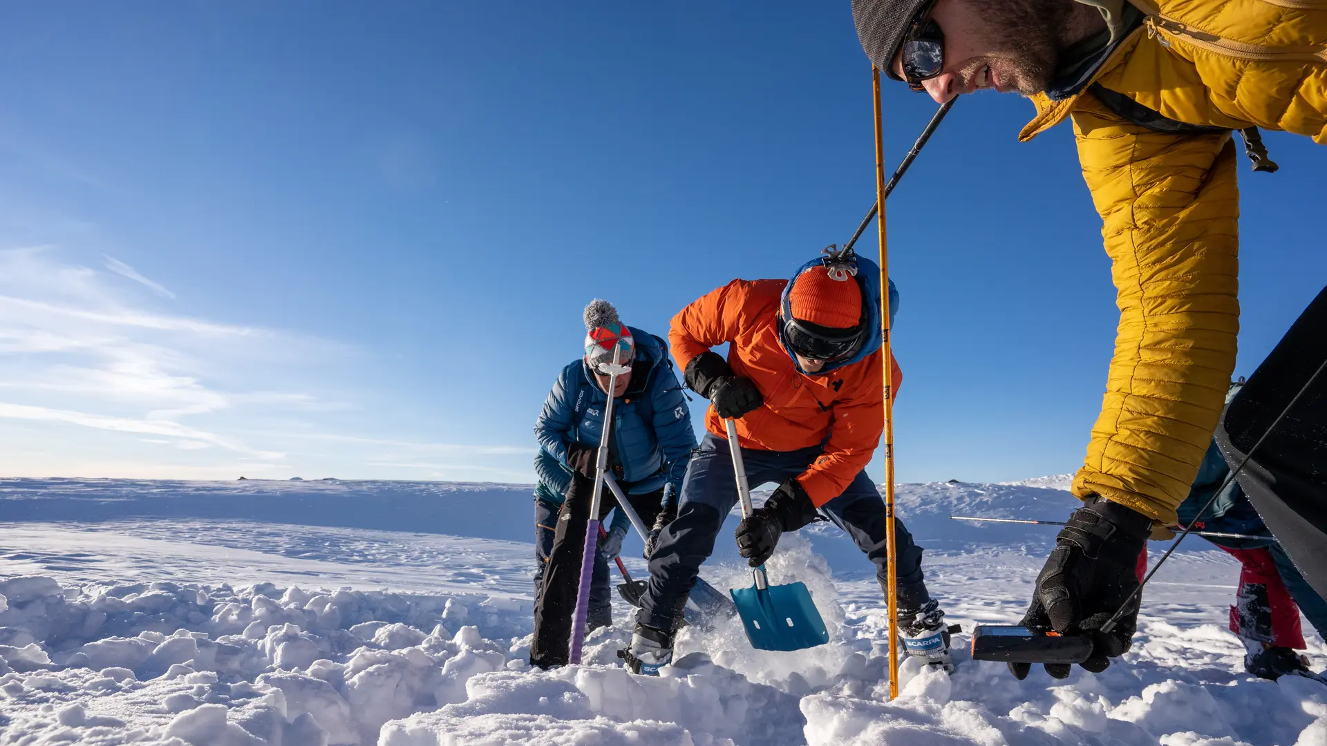 Formation secours en avalanche.