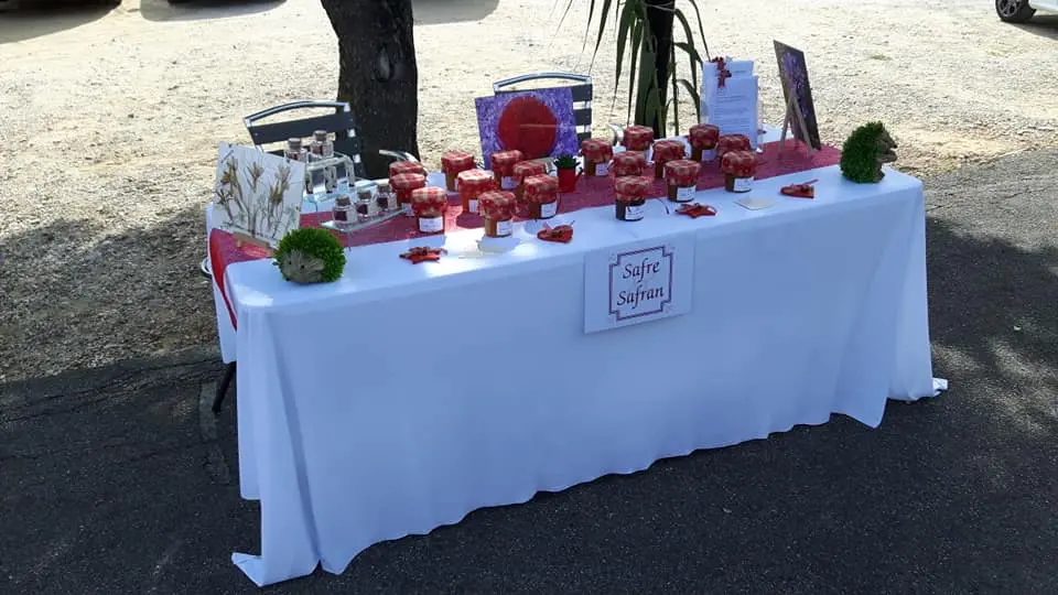 Stand sur le marché