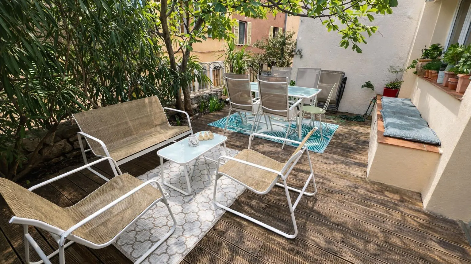 Gîte le Figuier de St Cé- Jardin/Terrasse -Gîtes de France Alpes-Maritimes