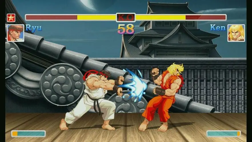 Jeu d'arcade vintage - Street Fighter 2