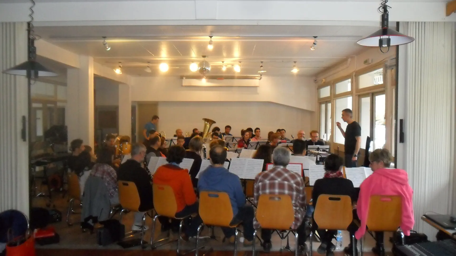 Accueil d'un orchestre pour des stages de répétitions