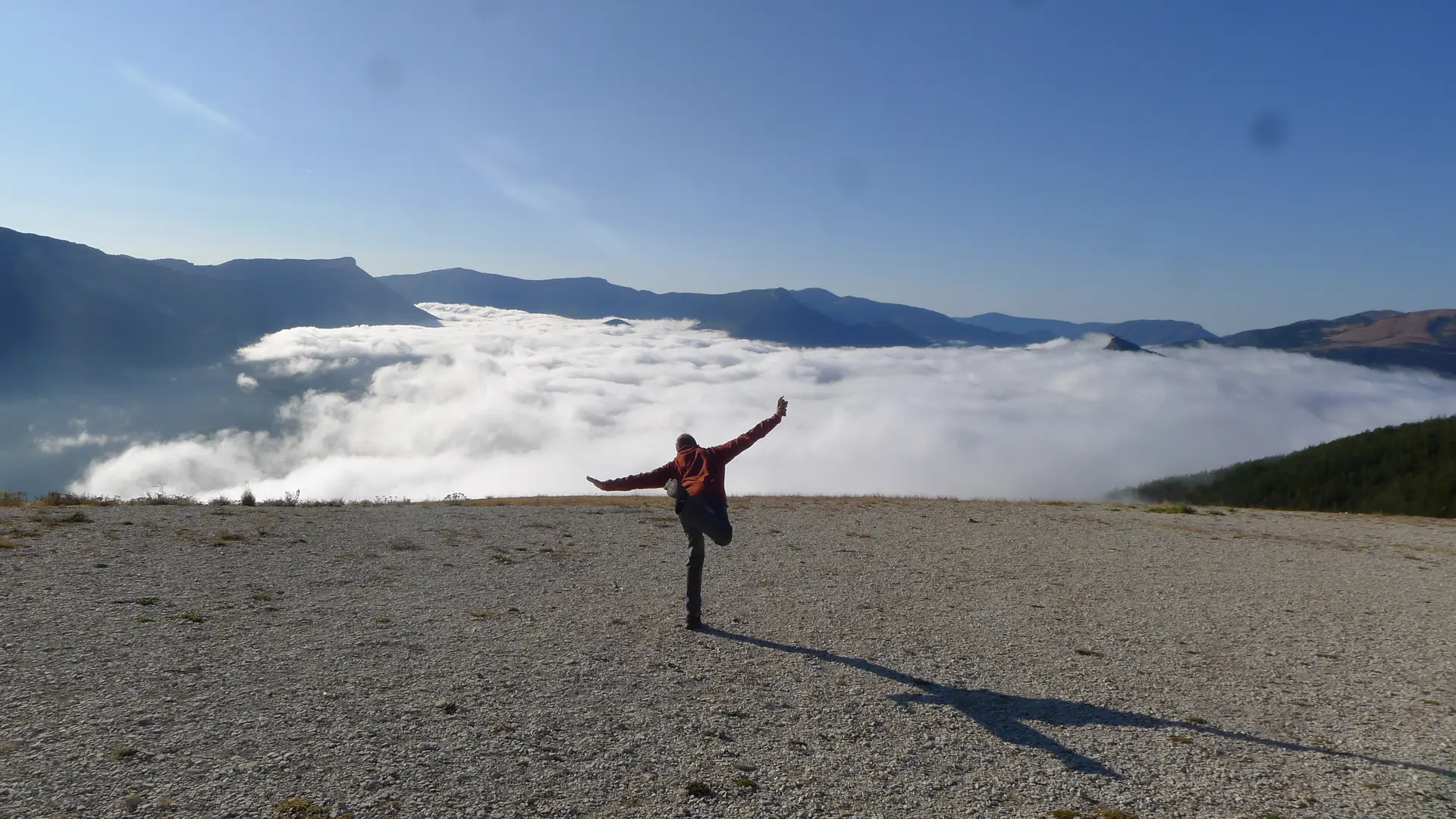 mer de nuage, stage, Aérogliss