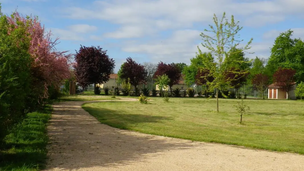le fond du parc