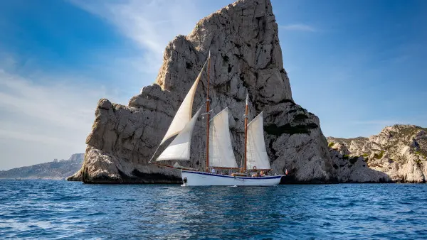 Journée voile au cœur des Calanques