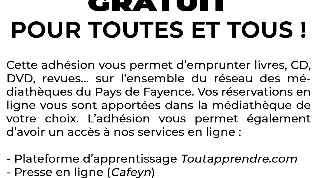 Médiathèque du Pays de Fayence