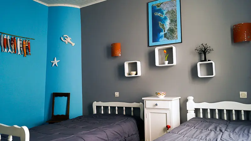 Dormitorio - 2 camas individuales