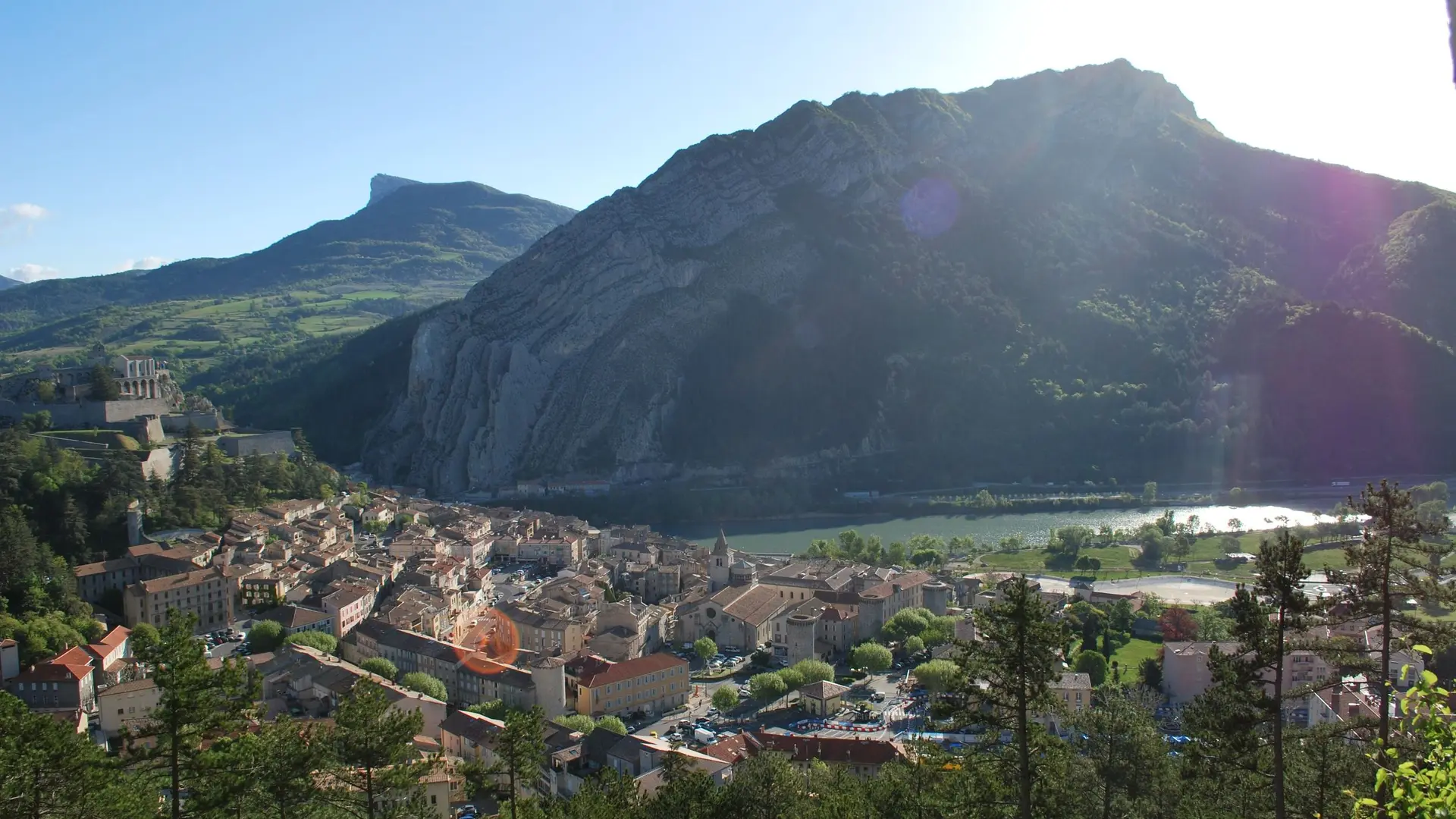 La Durance et Sisteron