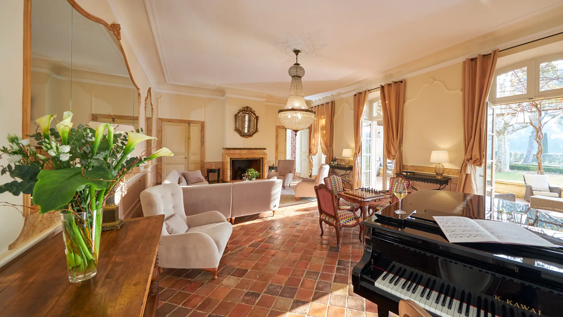 Château Gigognan - Salon