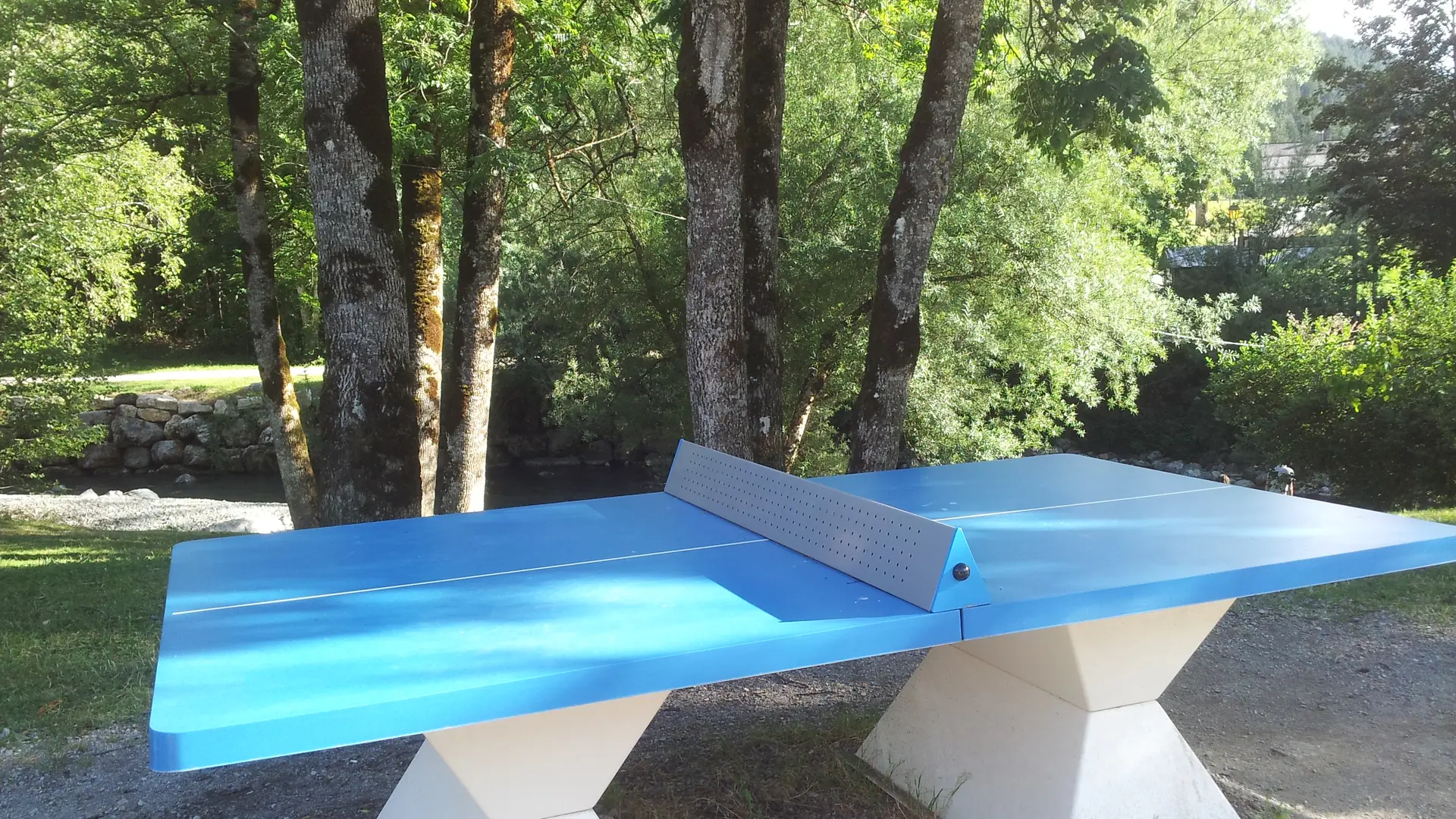 Table de ping-pong au Grand-Bornand