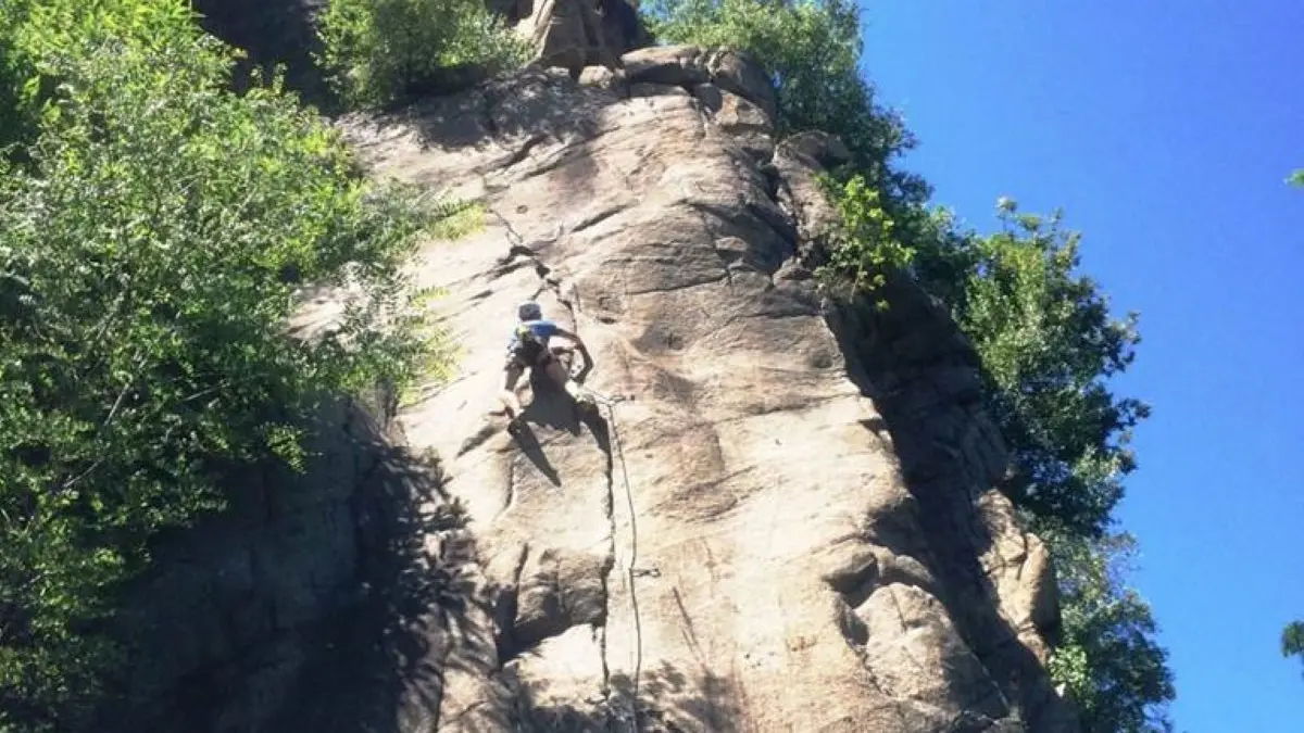 Escalade en falaise