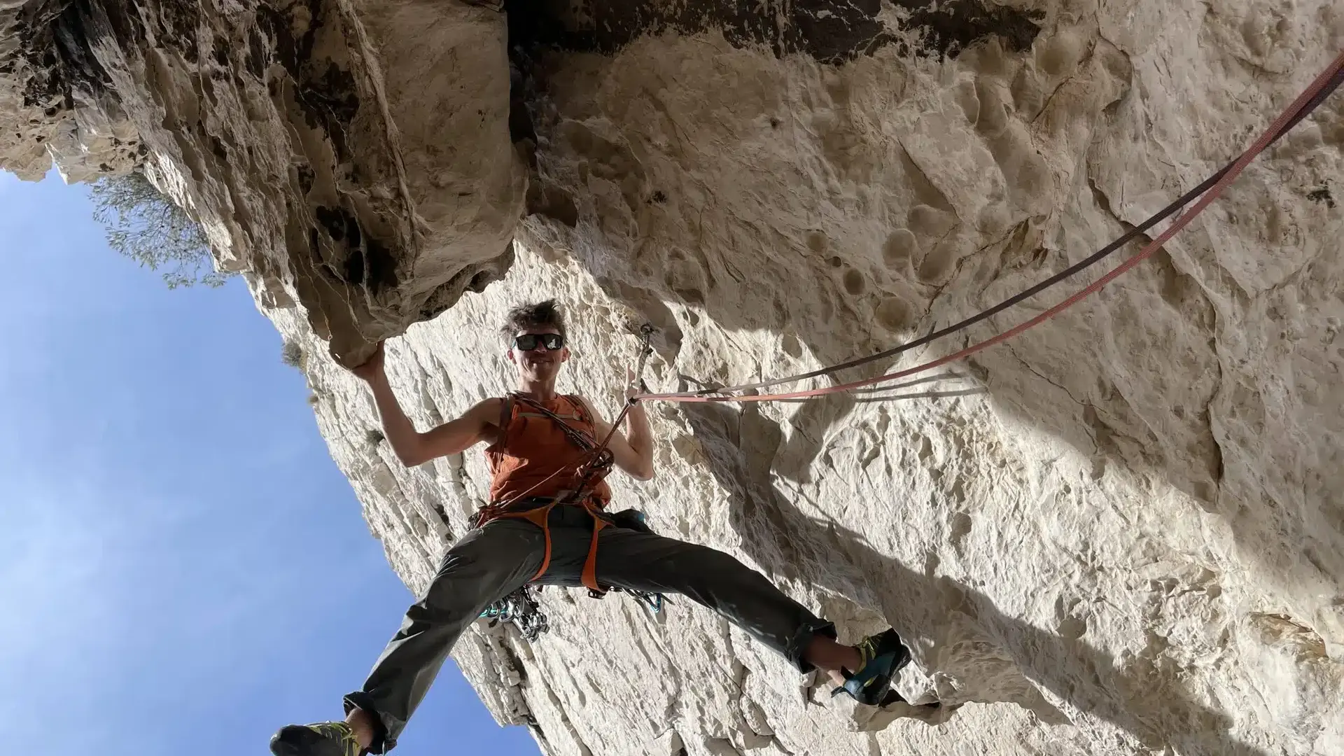 Escalade grande voie