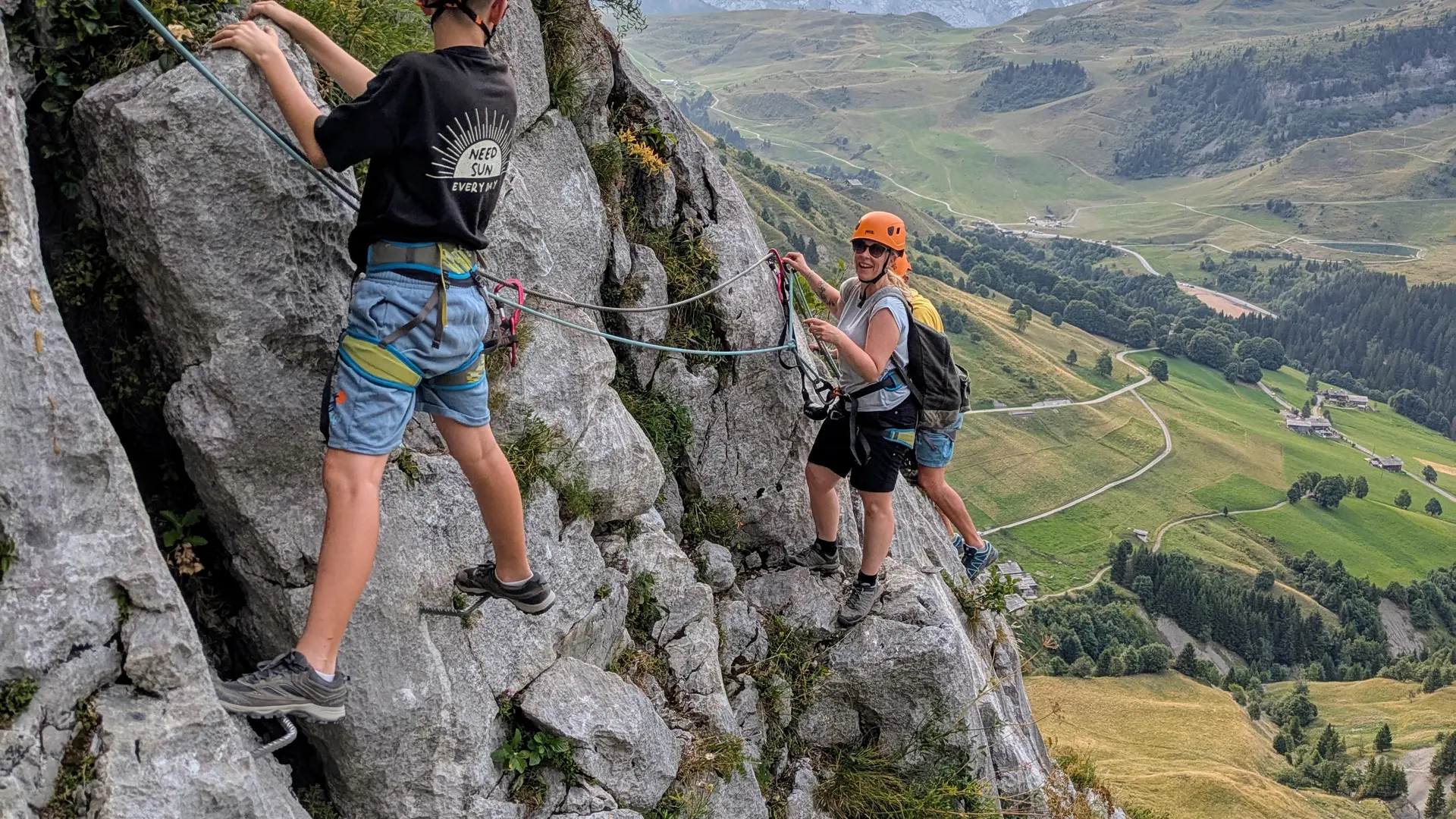 Panorama et alpages au Grand Bornand