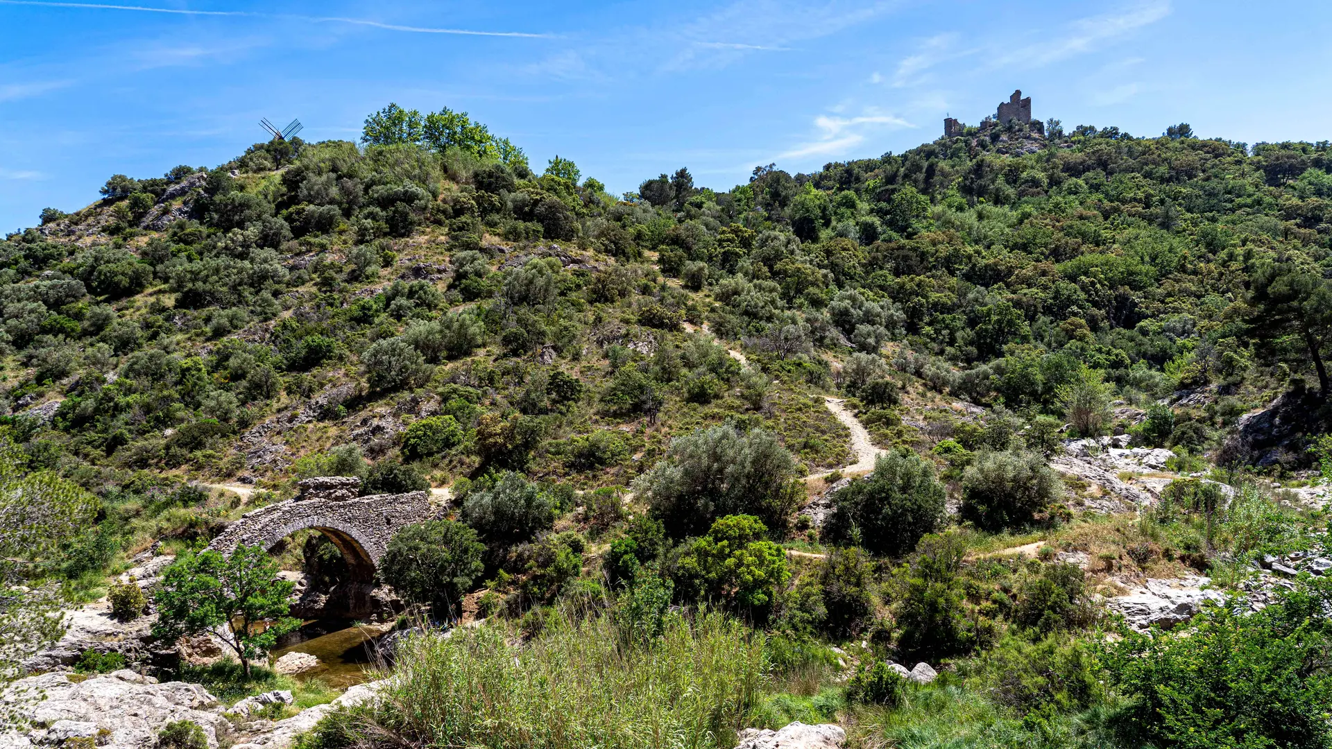 Pont des Fées à Grimaud