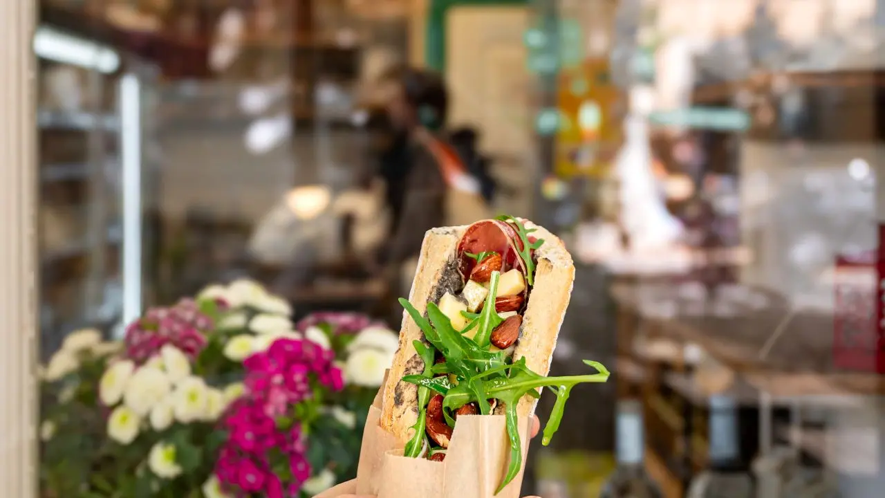 photo d'un joli sandwich