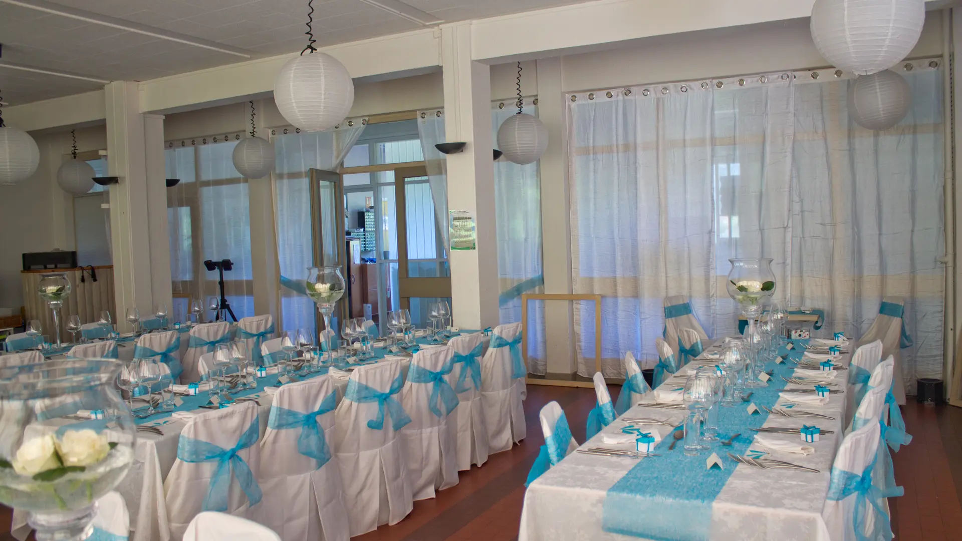 Exemple d'installation pour un mariage