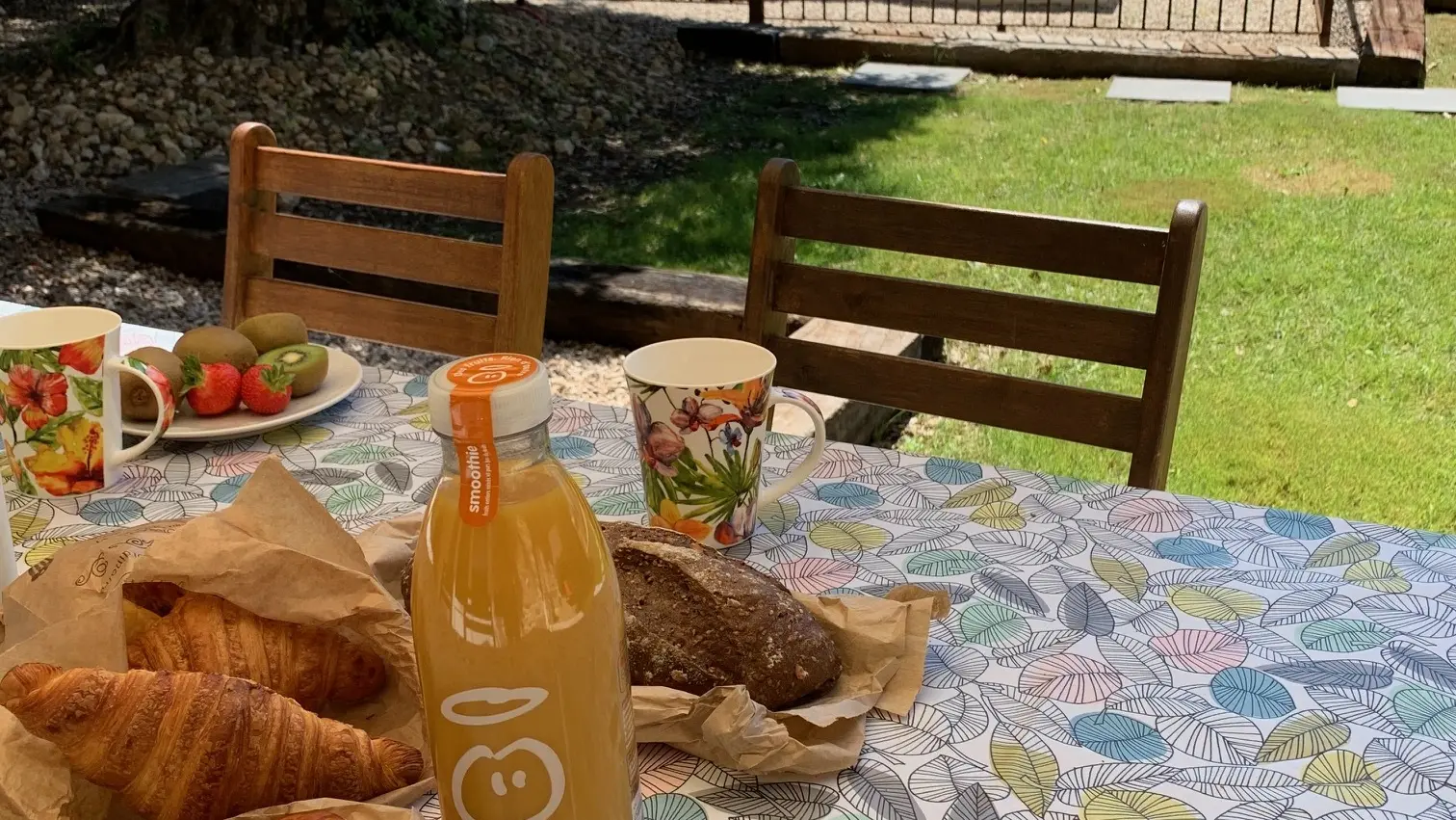 Petit dejeuner au soleil