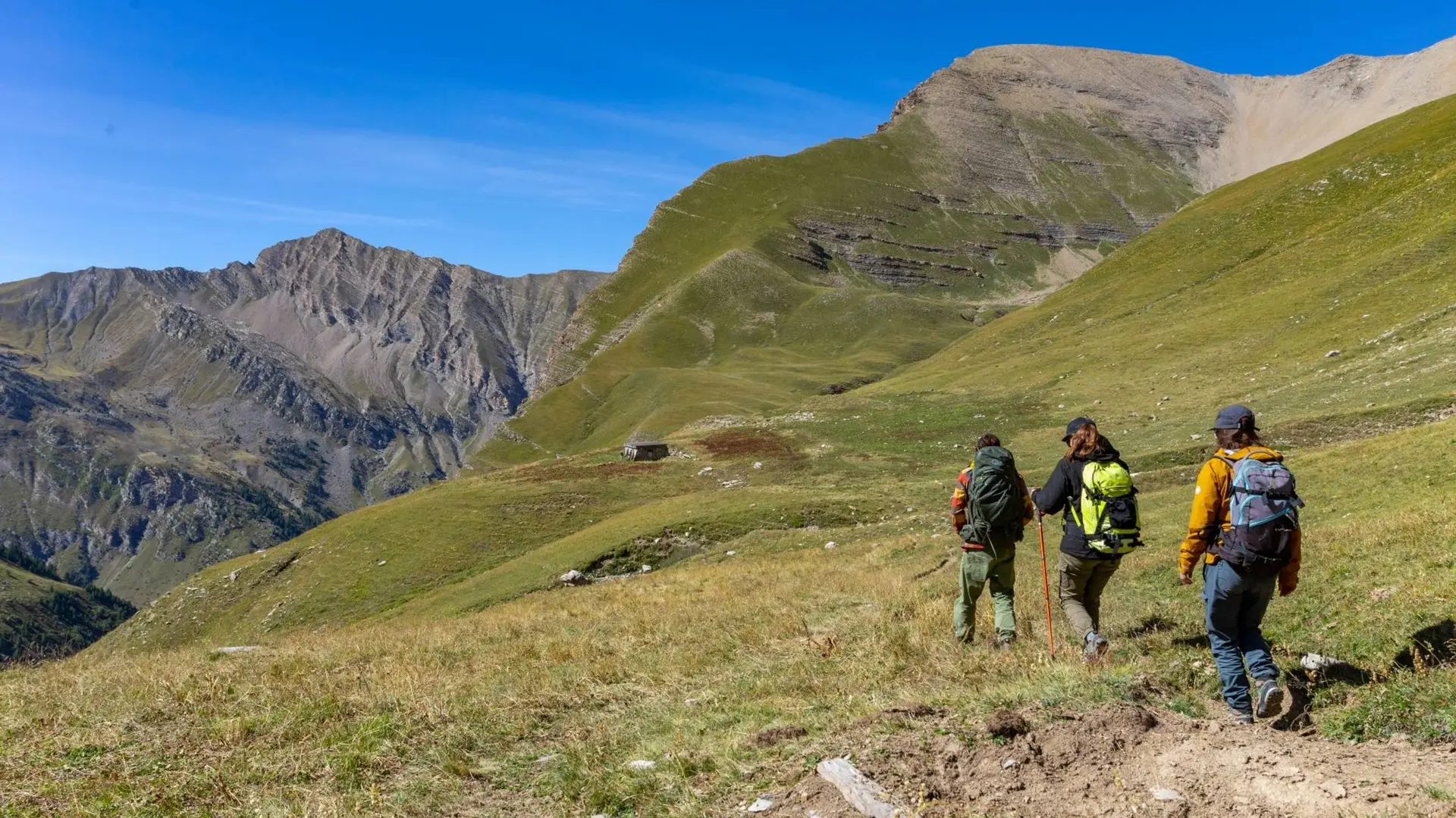 Descente du vallon de Chargès