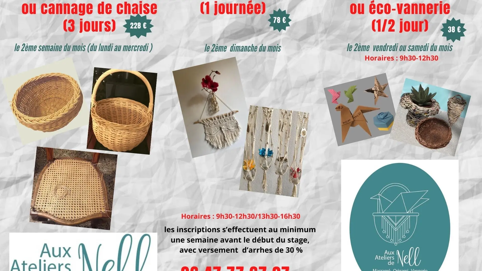 Aux ateliers de nell