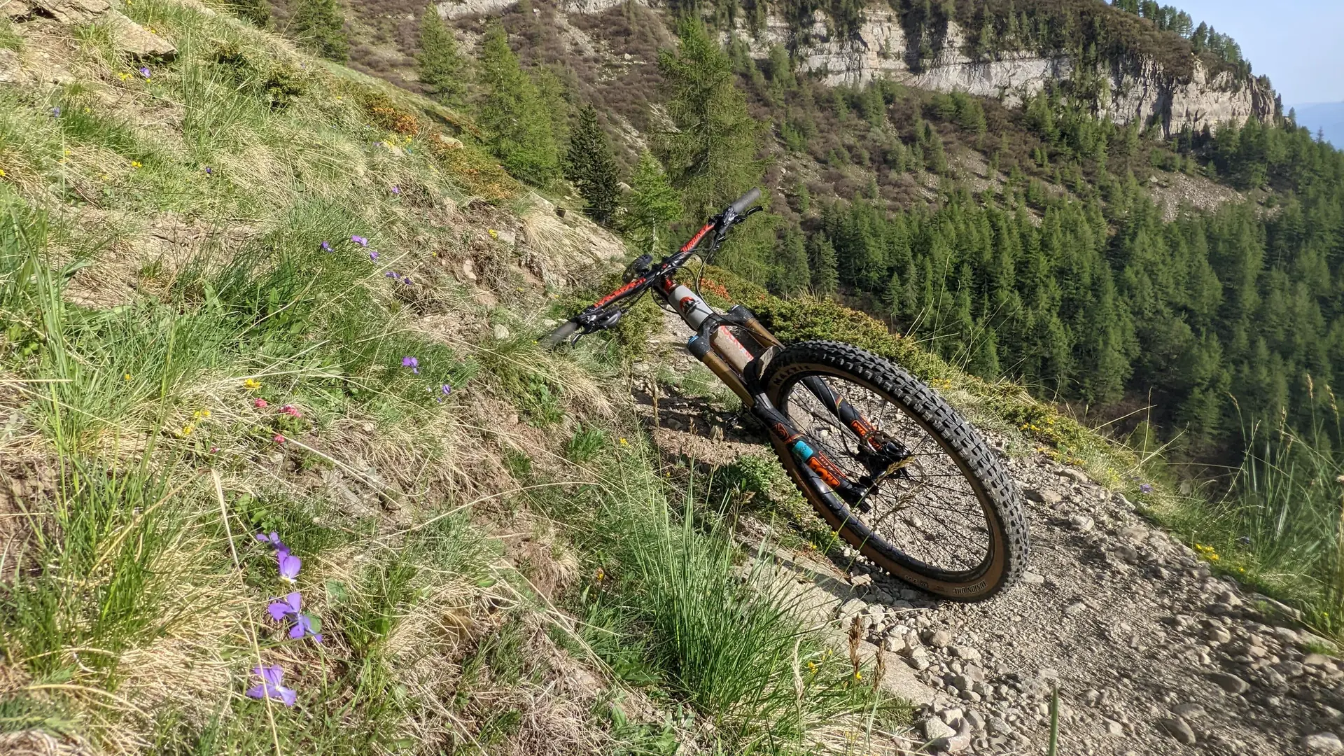 Enduro VTT à Chaillol