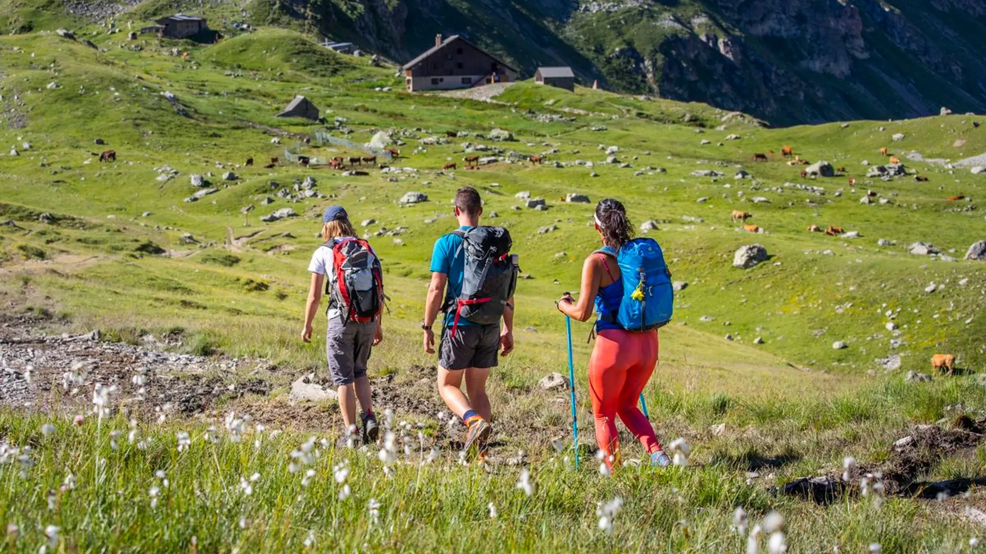 Arrivée au refuge de l'Alp de Villar d'Arène