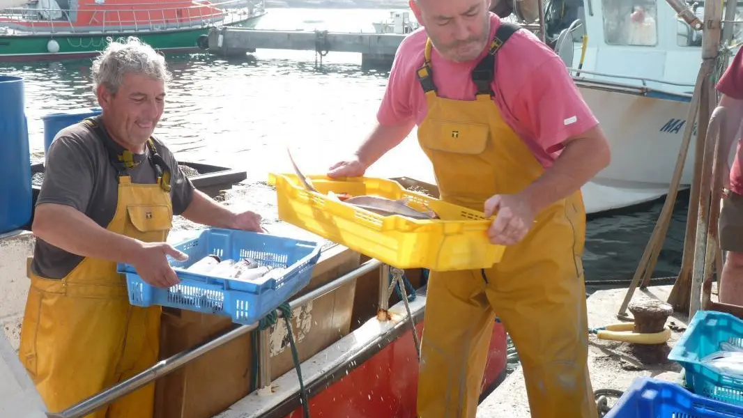 Retour de pêche à Carro