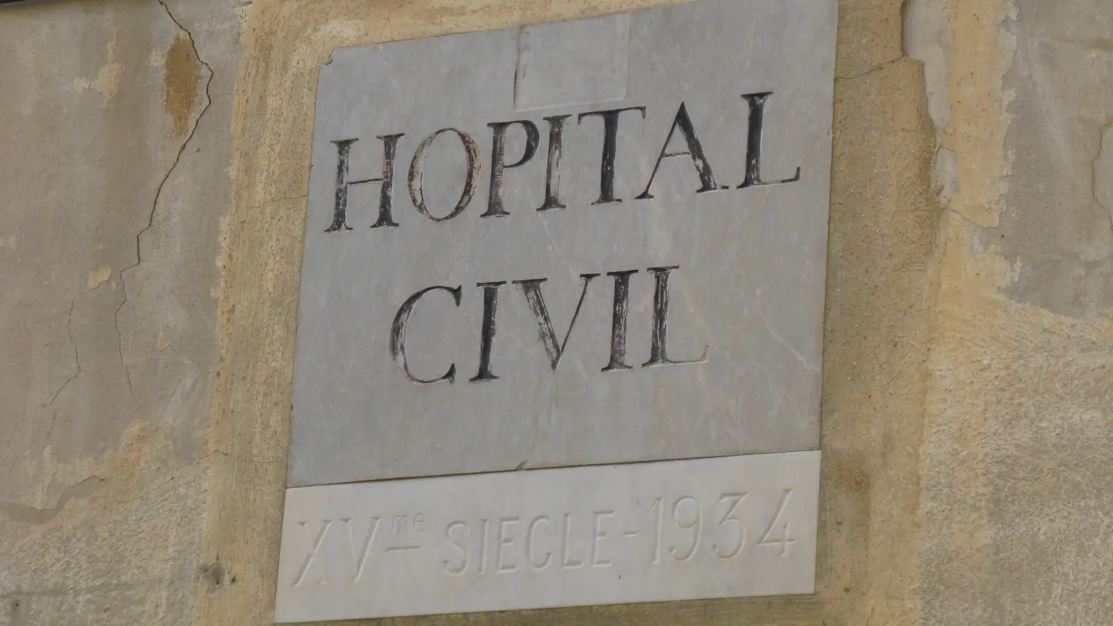 panneau hôpital St Jacques