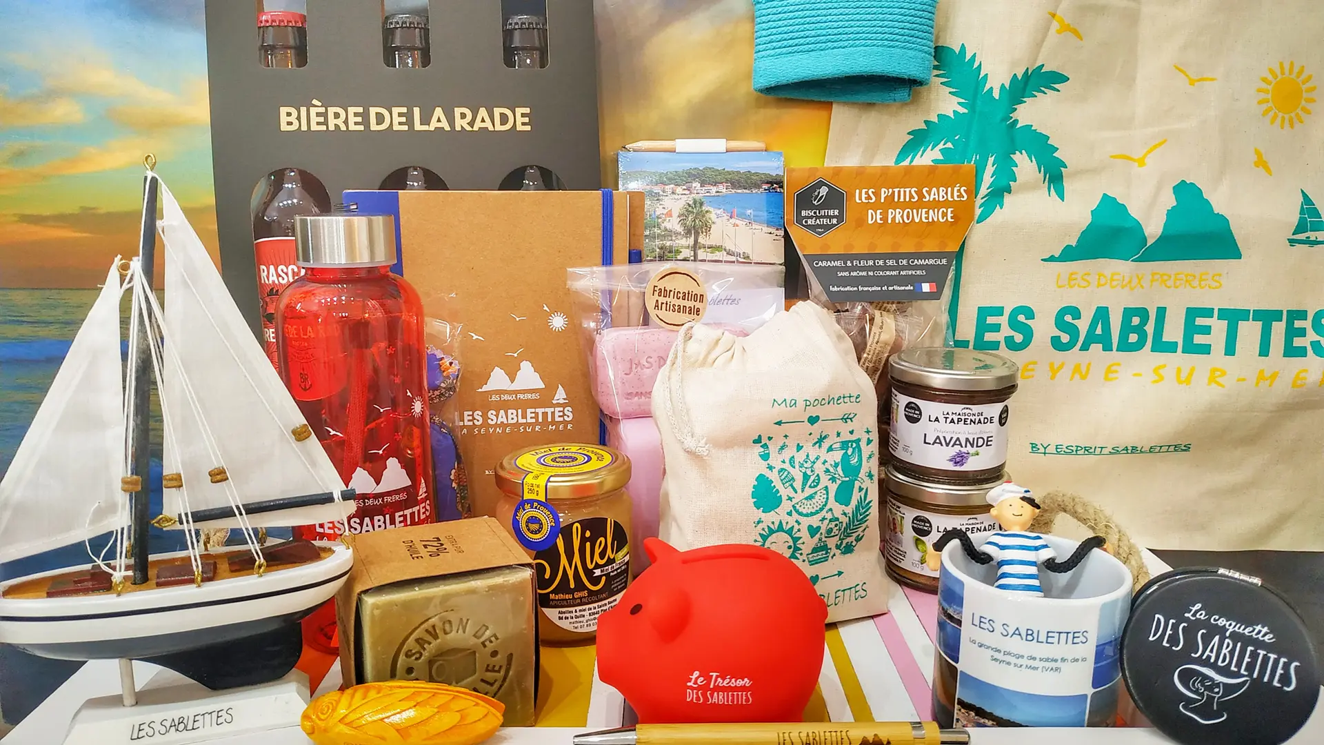 Boutique souvenirs Esprit Sablettes La Seyne sur Mer