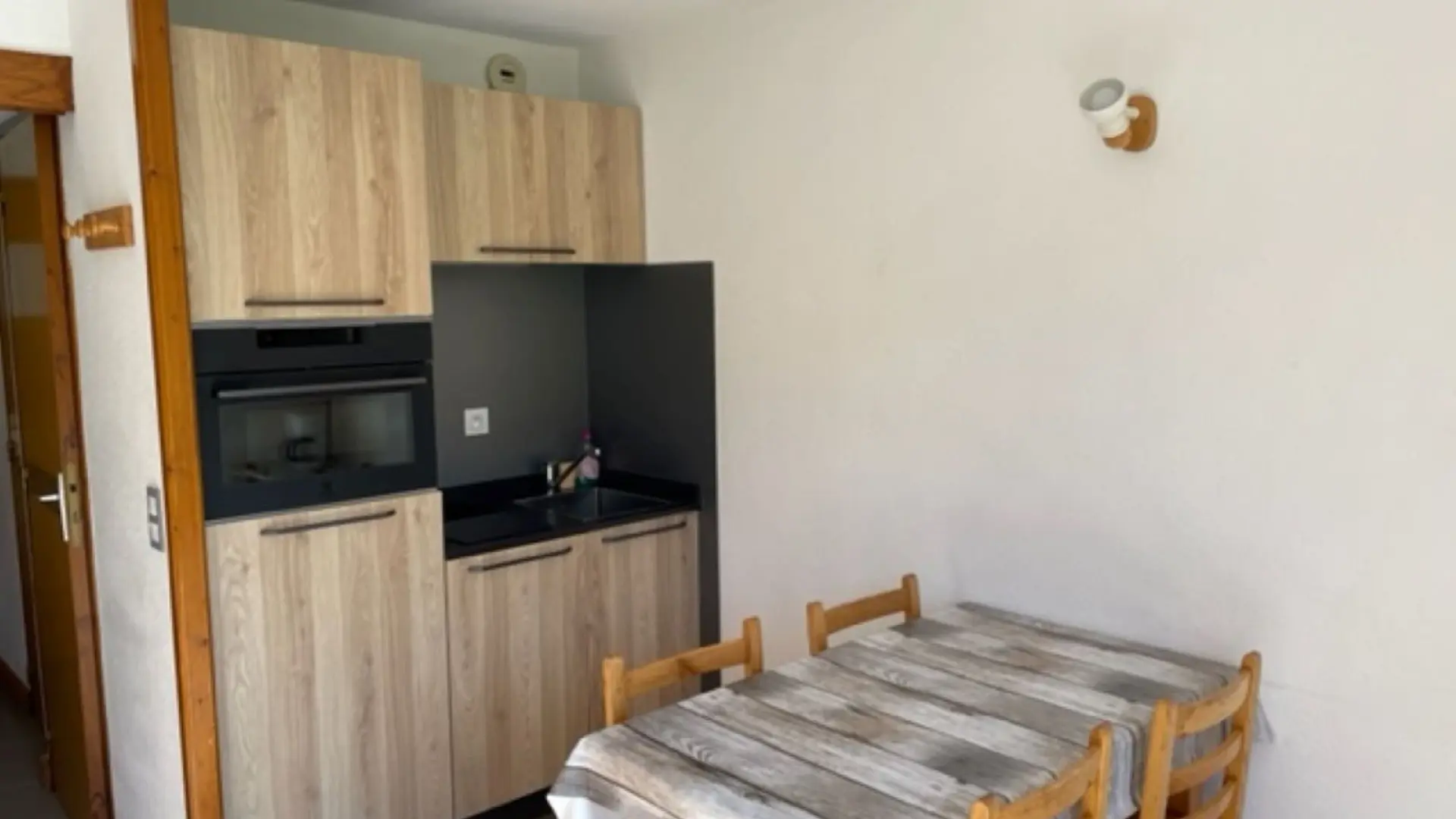 cuisine, résidence les Ecrins.