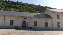 Gare Ax les Thermes - façade depuis parking