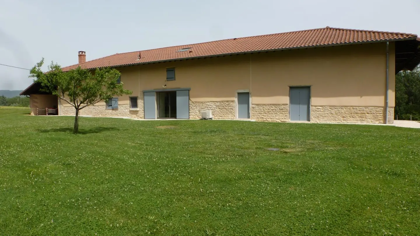 Arrière du gîte