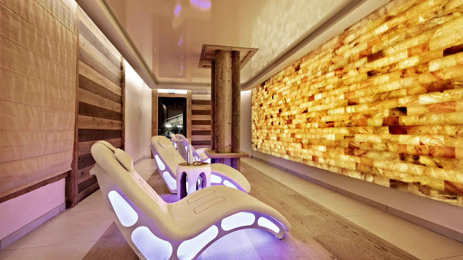 Salle de repos du spa