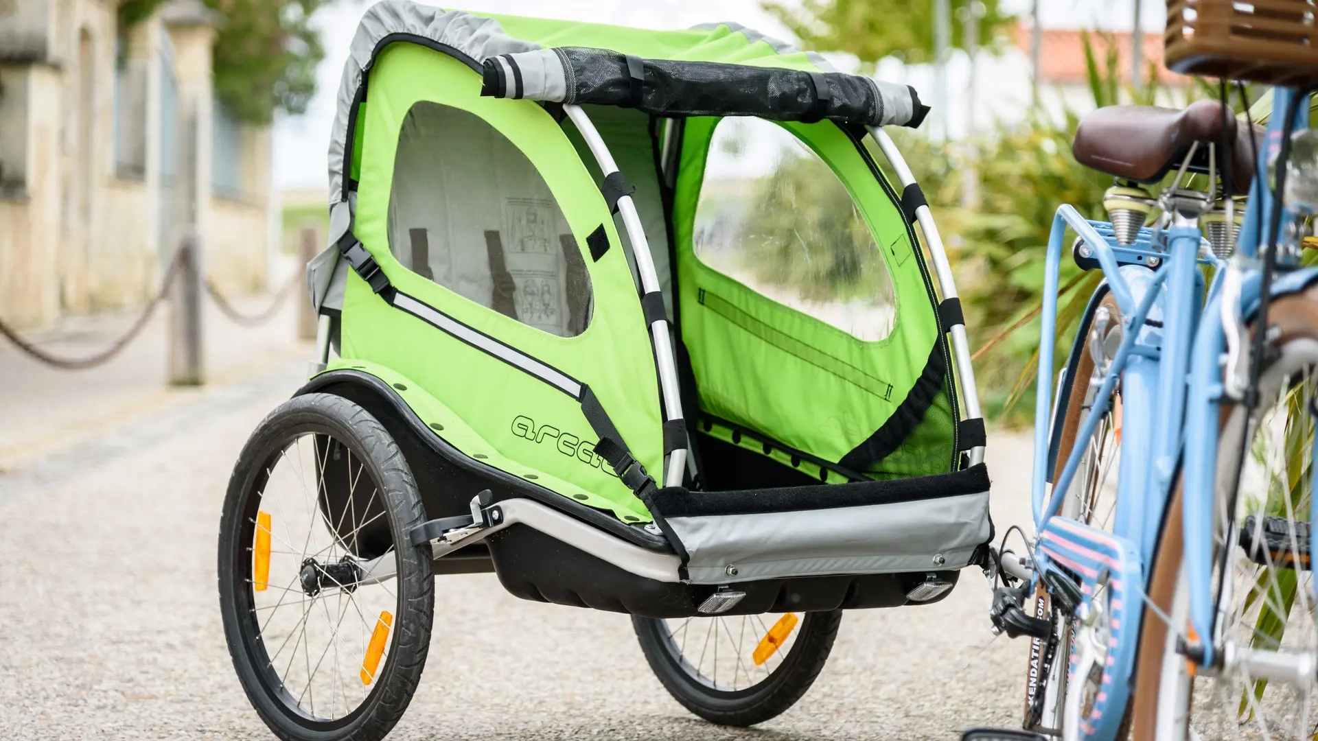 Remorque vélo pour enfants/chien/autre