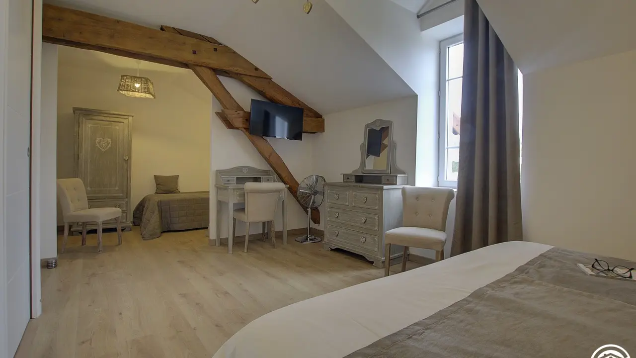 Chambre Cécile vue sur alcove