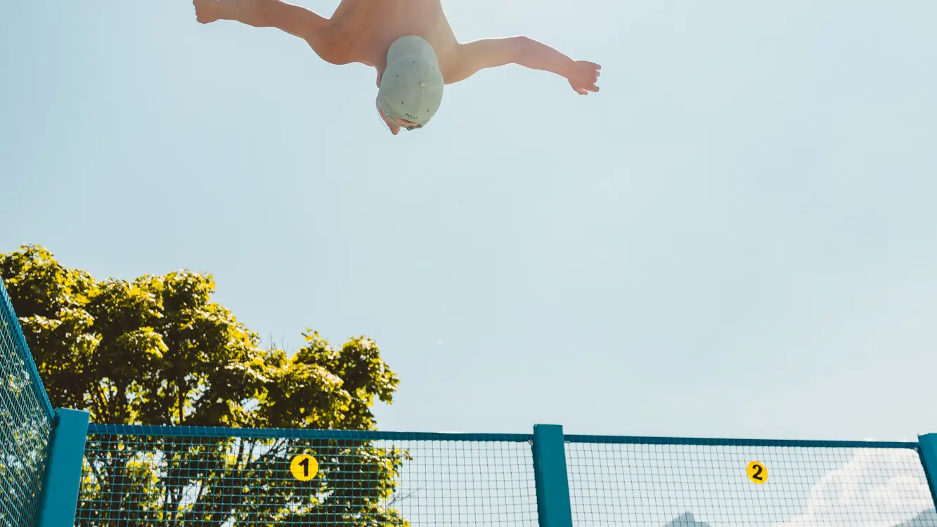 Parc Aquagliss, Plan d'eau du Champsaur