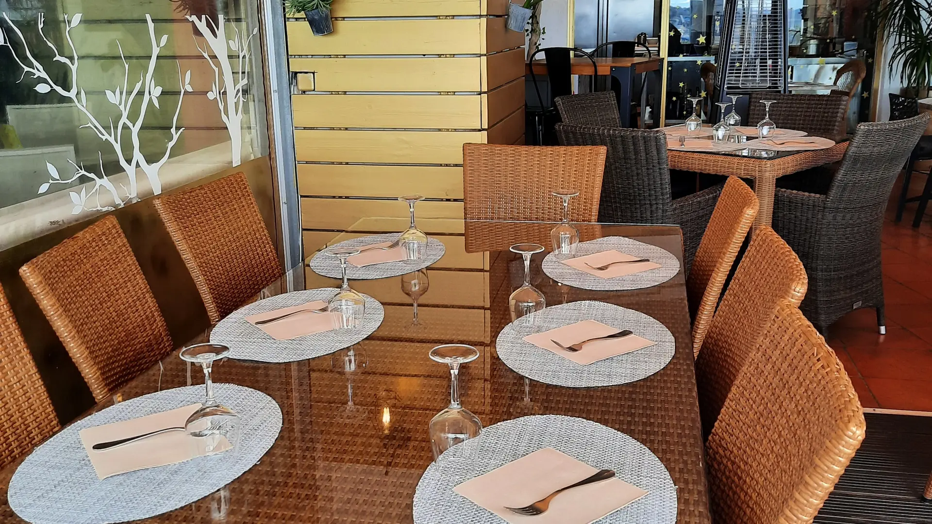 Terrasse intérieure