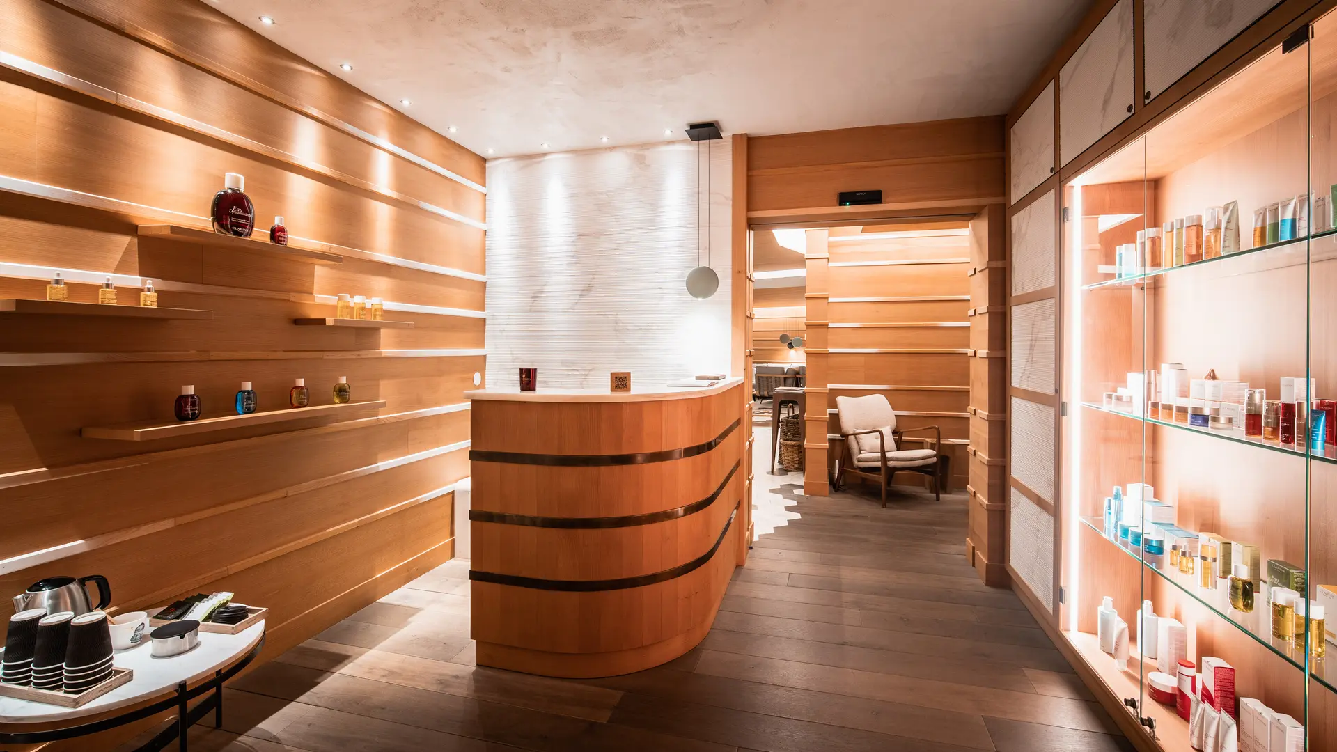 Entrée du Spa_Spa - Hôtel La Mourra 5*