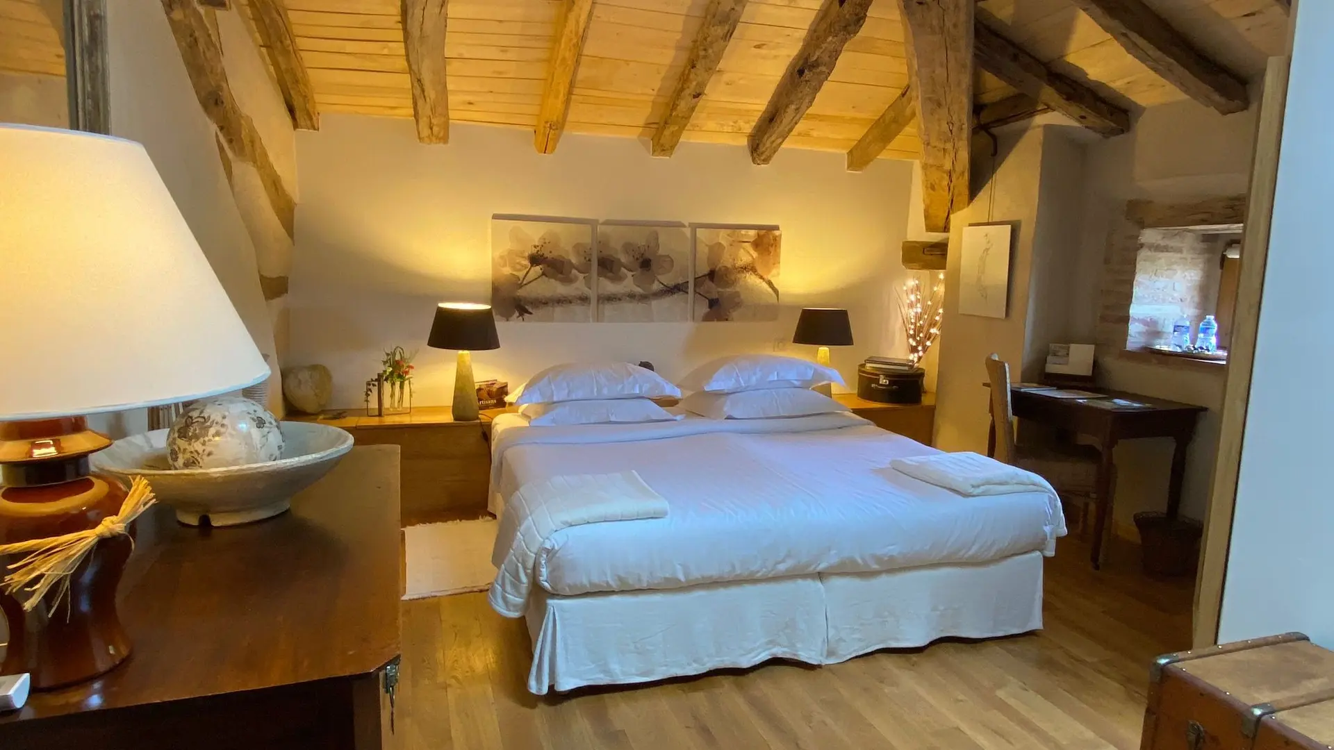 côté bois  Grand lit 180x200