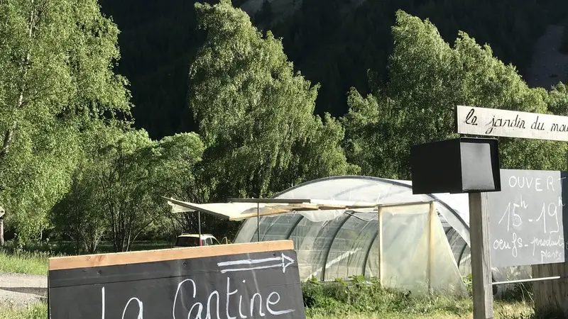 Repas fermier Jardin du Moulin