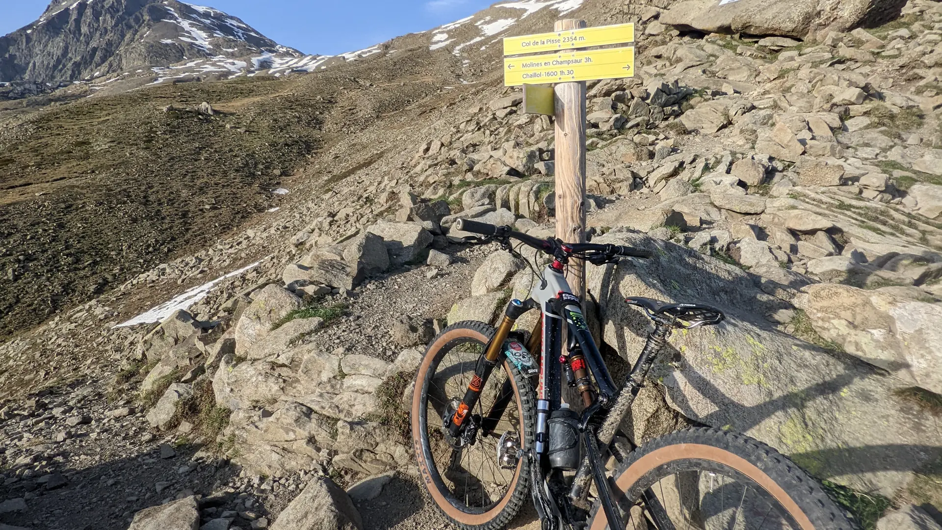 Enduro VTT à Chaillol