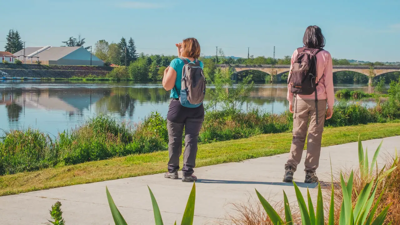 Les bords de Loire à Roanne
