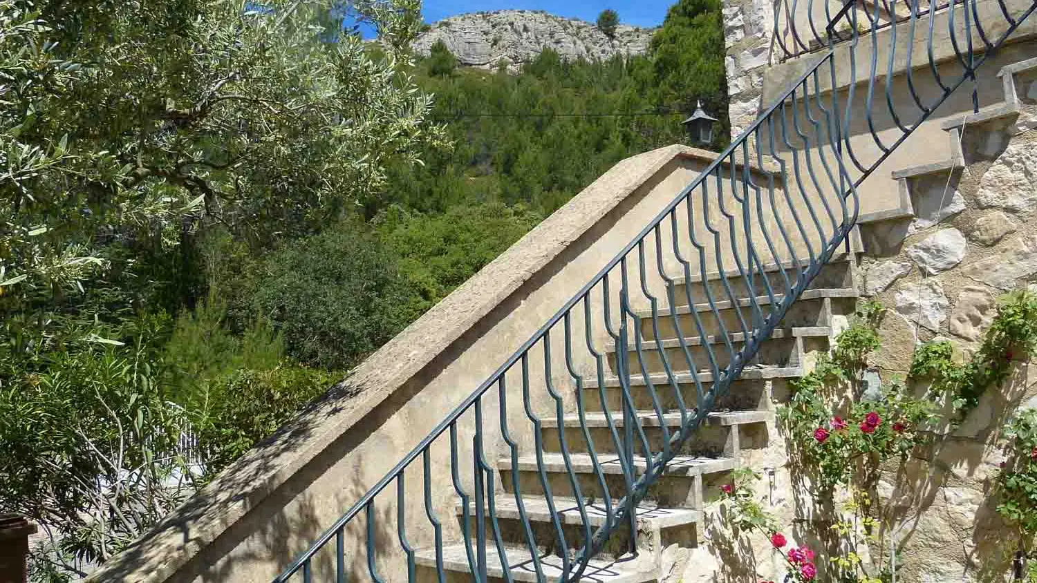 Escalier d'accès