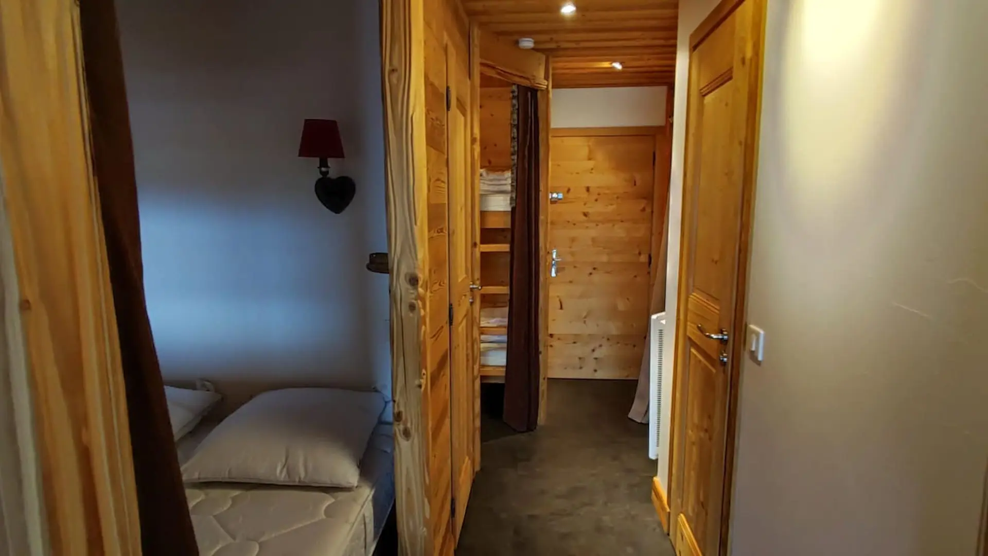 Vue entrée couloir