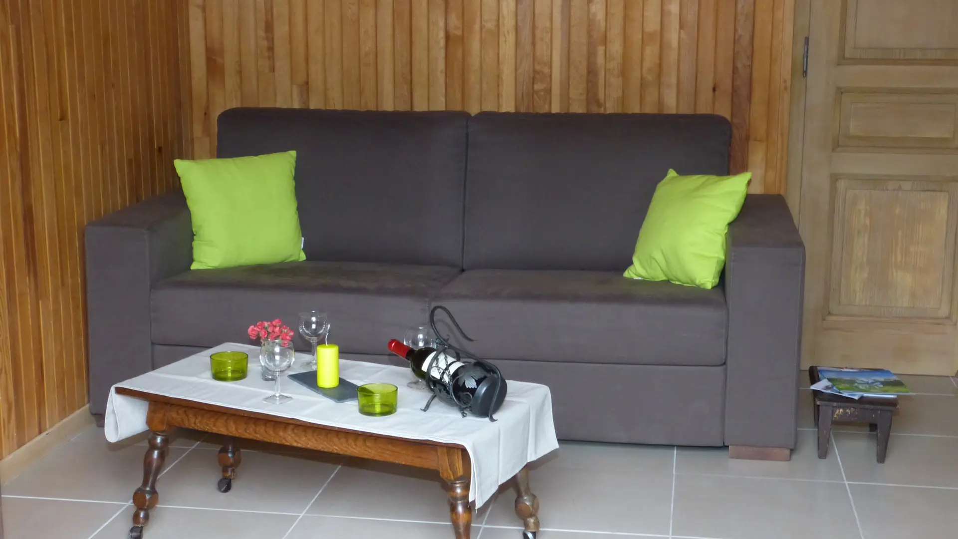 Coin salon / Lounge  - Lou R'Bat Pays (Aravis) - Le Grand-Bornand